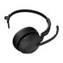 JABRA a Evolve2 55 UC Mono - Headset - on-ear - Bluetooth - wireless - active noise cancelling - USB-A - black - with charging stand - Cisco Webex Certified,    Alcatel-Lucent Certified,    Avaya Certified,    MFi C (25599-889-989)