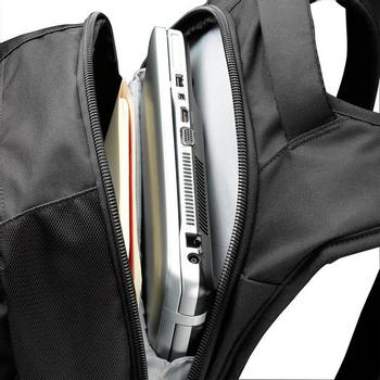 CASE LOGIC Backpack Lifestyle 16" Classic backpack, black, fits up to 16" laptops (DLBP-116K)