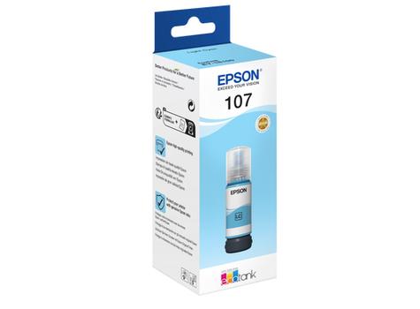 EPSON n EcoTank 107 - 70 ml - light cyan - original - ink refill - for EcoTank ET-18100 (C13T09B540)
