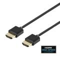 DELTACO Ultra-thin HDMI cable, 4K UHD, 3m, black