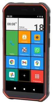 OLYMPIA Trek schwarz/ orange (2288)