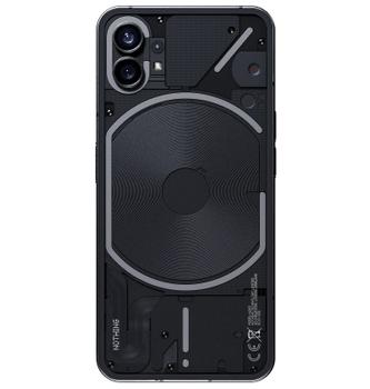 NOTHING Phone (1) 8+256GB (sort) Smarttelefon,  Glyph Interface,  50 MP dual camera, OS, 120Hz OLED display (A10400007)