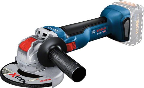 Bosch GWX 18V-10 Professional vinkelsliper - uten batteri - ProCORE18V (125mm) (06017B0100)