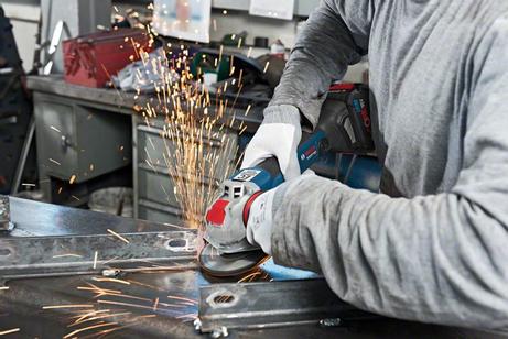 Bosch GWX 18V-10 Professional vinkelsliper - uten batteri - ProCORE18V (125mm) (06017B0100)