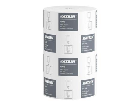 KATRIN Tørkerull KATRIN Plus S u/hylse 2L 60m (464806*12)