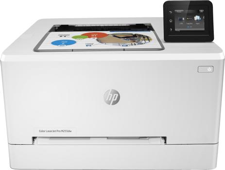 HP P Color LaserJet Pro M255dw - Printer - colour - Duplex - laser - A4/Legal - 600 x 600 dpi - up to 21 ppm (mono) / up to 21 ppm (colour) - capacity: 250 sheets - USB 2.0, LAN, Wi-Fi(n), USB host (7KW64A#B19)