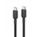 ALOGIC Elements PRO USB-C till USB-C laddkabel 5A - 1m - Svart (ELPCC201-BK)
