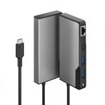 ALOGIC USB-C Fusion ALPHA V2 5-i-1-hubb HDMI, USB, Ethernet och PD ? Rymdgrå (UCFUPRGEV2-SGR)