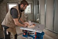 Bosch GTS 18V-216 batteridrevet bordsag med stativ - uten batteri (0601B44002)