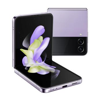 SAMSUNG Galaxy Z Flip4 SM-F721B 6.7 Inch Dual SIM Android 12 8GB 128GB 3700 mAh Bora Purple (SM-F721BLVGEUB)