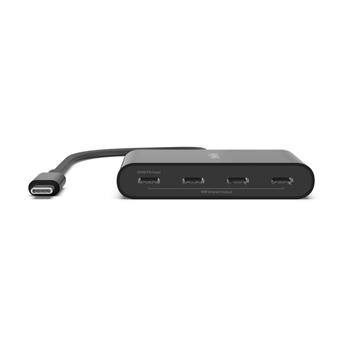 BELKIN Connect - Hubb - 4 x USB-C - skrivbordsmodell (AVC018BTBK)