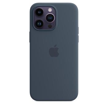 APPLE iPhone 14 Pro Max Silikondeksel Stormblå (MPTQ3ZM/A)