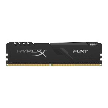 KINGSTON HyperX FURY - DDR4 - module - 8 GB - DIMM 288-PIN - 2400 MHz / PC4-19200 - CL15 - 1.2 V - niet-gebufferd - niet-ECC - zwart (HX424C15FB3/8)
