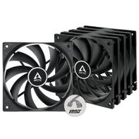Arctic F12 PWM PST Fan 5-pack Sort 120 mm