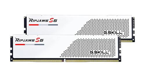 G.SKILL Ripjaws S5 32GB (2-KIT) DDR5 5600MHz CL36 White (F5-5600U3636C16GX2-RS5W)