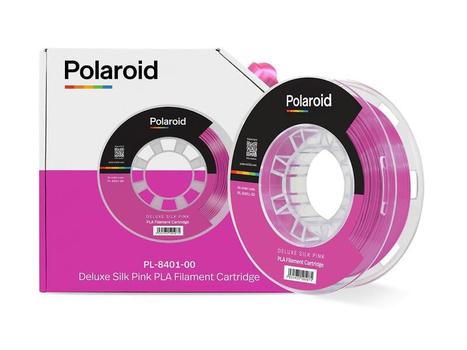 POLAROID 250g Deluxe Silk PLA Filament Pink (PL-8401-00)
