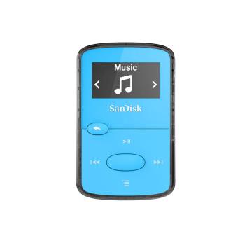 SANDISK k Clip Jam - Digital player - 8 GB - blue (SDMX26-008G-E46B)