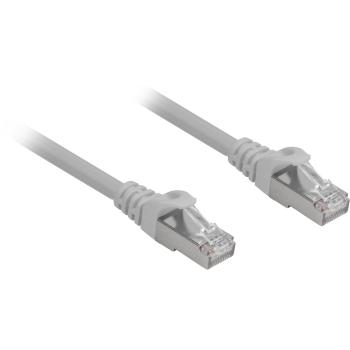 SHARKOON network cable RJ45 CAT.6a SFTP LSOH grey 1,5m - HalogenFree (4044951018437)