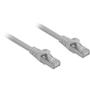 SHARKOON network cable RJ45 CAT.6a SFTP LSOH grey 0,25m - HalogenFree