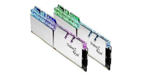 G.SKILL Tridetn Z Royal 64GB (2-KIT) DDR4 3200MHz CL14 Silver RGB (F4-3200C14D-64GTRS)