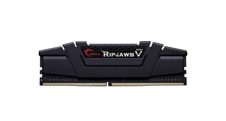 G.SKILL Ripjaws V - DDR4 - modul - 32 GB - DIMM 288-pin - 2666 MHz / PC4-21300 - ikke-bufret (F4-2666C19S-32GVK)