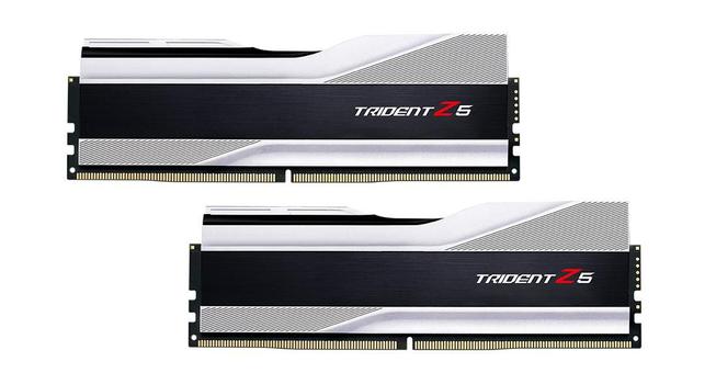 G.SKILL 32GB (2 x 16 GB) DDR5 6000MHz CL36 Trident Z5 Silver (F5-6000J3636F16GX2-TZ5S)