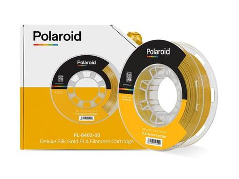 POLAROID 250g Deluxe Silk PLA Filament Gold (PL-8403-00)