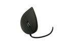 MediaRange Corded ergonomic 6-button optical mouse for righthanders, black