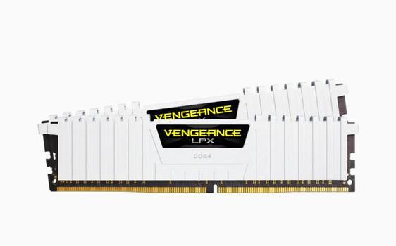 CORSAIR Vengeance LPX 16GB (2-KIT) DDR4 3200MHz CL16 White (CMK16GX4M2E3200C16W)