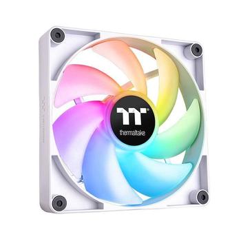THERMALTAKE CT120 ARGB Sync PC Cooling Fan White 2 Pack (CL-F153-PL12SW-A)