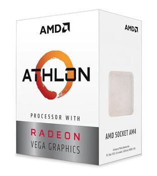 AMD ATHLON 3000G 3.5GHZ VEGA 3 SKT AM4 L2 5MB 35W MPK CHIP (YD3000C6FHMPK)