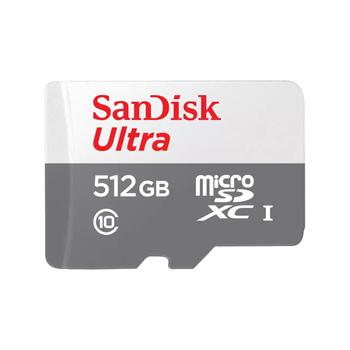 SANDISK Ultra - Flash-minneskort - 512 GB - Class 10 - mikroSDXC UHS-I (SDSQUNR-512G-GN3MN)