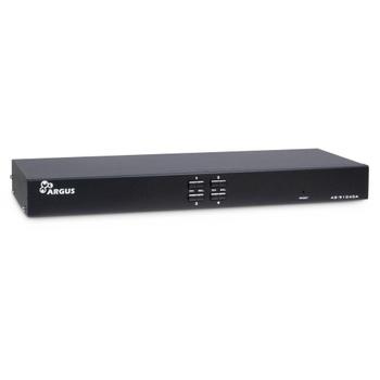 INTER-TECH KVM-Switch AS-9104DA RackmountDVI, 4xDVI/ USB/ Audio retail (88887301)