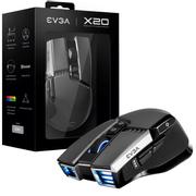 EVGA X20 - Maus - USB, Bluetooth, 2.4 GHz - Grau 2