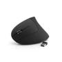 MediaRange Ergonomic 6-button wireless optical mouse for lefthanders, black