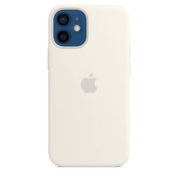 APPLE Silikondeksel 12 mini, Hvit Deksel til iPhone 12 mini m/MagSafe (MHKV3ZM/A)