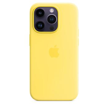 APPLE IPHONE 14 PRO SILICONE CASE WITH MAGSAFE - CANARY YELLOW ACCS (MQUG3ZM/A)