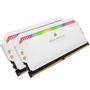 CORSAIR Dom Plat 16GB DDR4 RGB 4000MHz, 2x288, 1.35V, White