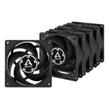 ARCTIC COOLING Cooling P8 Case Fan 80mm 5 pack Black (ACFAN00153A)
