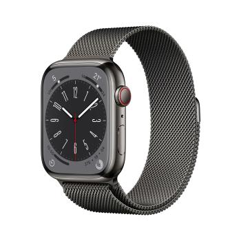 APPLE Watch S8 45 Graphite SS Mil Cel (MNKX3DH/A)