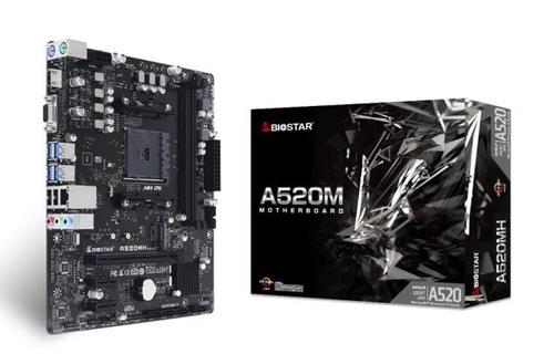 BIOSTAR Motherboard Amd A520 Micro Atx (A520MH)