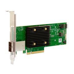 BROADCOM HBA 9500-8e Tri-Mode - Kontrollerkort - 8 Kanal - SATA 6Gb/s / SAS 12Gb/s / PCIe 4.0 (NVMe) - PCIe 4.0 x8 (05-50075-01)