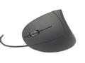 MediaRange Corded ergonomic 6-button optical mouse for left-handers,