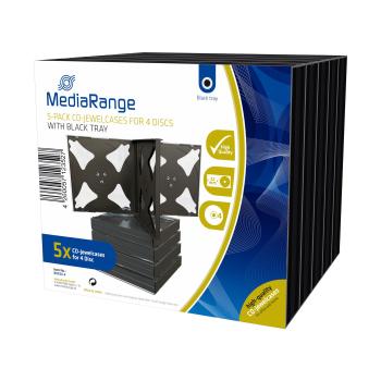 MediaRange Optical Disc Case Jewel Case  (BOX34-4)