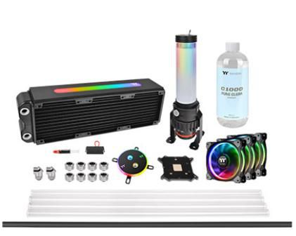 THERMALTAKE Pacific M360 Plus D5 Hard Tube Water Cooling Kit (CL-W218-CU00SW-A)