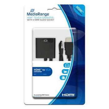 MediaRange Video Cable Adapter Hdmi Vga (MRCS167)