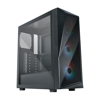 Cooler Master CMP 520 Mid Tower Fläktar: 3x120 mm ARGB, Mini ITX, Micro ATX, ATX, Härdat glas, (CP520-KGNN-S00)