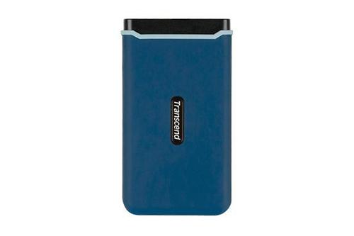 TRANSCEND d ESD350C - SSD - 250 GB - external (portable) - M.2 - USB 3.1 Gen 2 - navy blue (TS250GESD370C)