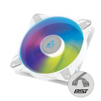 ARCTIC COOLING P14 PWM PST A-RGB (White)  PWM Controlled Speed with PST, A-RGB Illumination (ACFAN00276A)