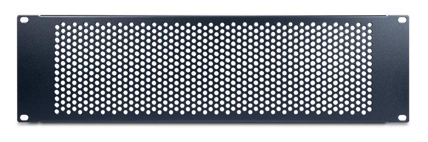 INTER-TECH IPC 19" Lochblende 3HE, 134x482x11mm,  RAL 9005 (88887320)